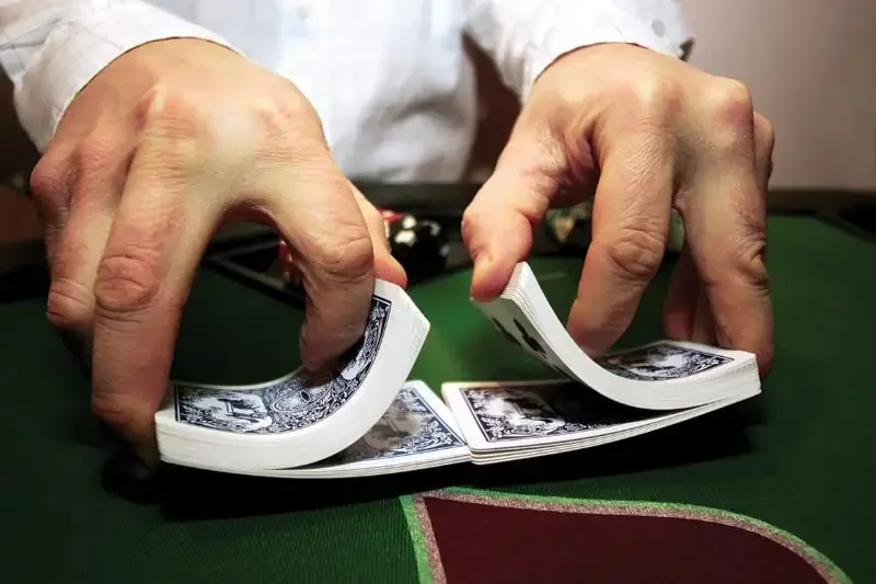 Online roulette table on screen